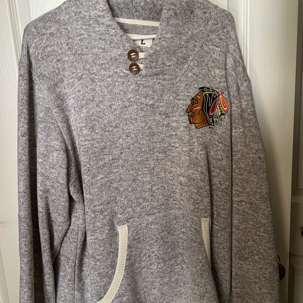 CCM Heather Gray Athletic Sweater